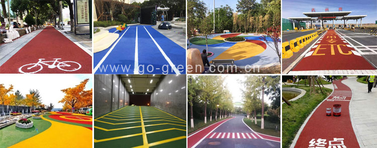 Color Antiskid Pavement Color Antiskid Pavement