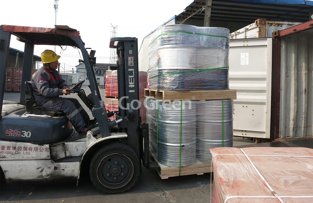 Go Green Successfully Export the Colorless Asphalt Binder to South Asia Go Green Successfully Export the Colorless Asphalt Binder to South Asia