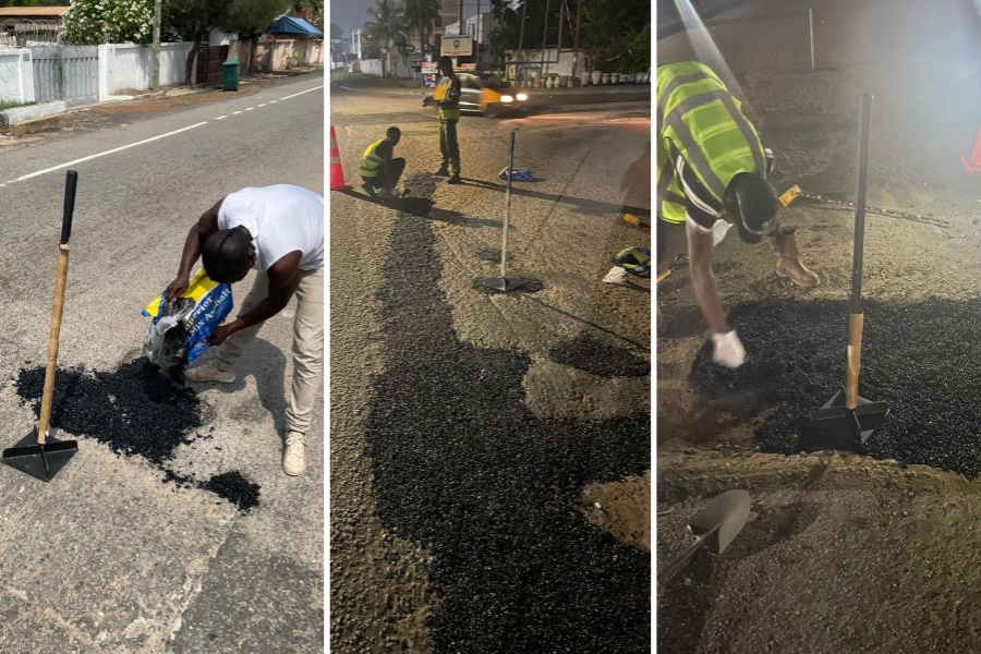 Expanding into West Africa — Go Green Cold Asphalt Successfully Applied in Ghana