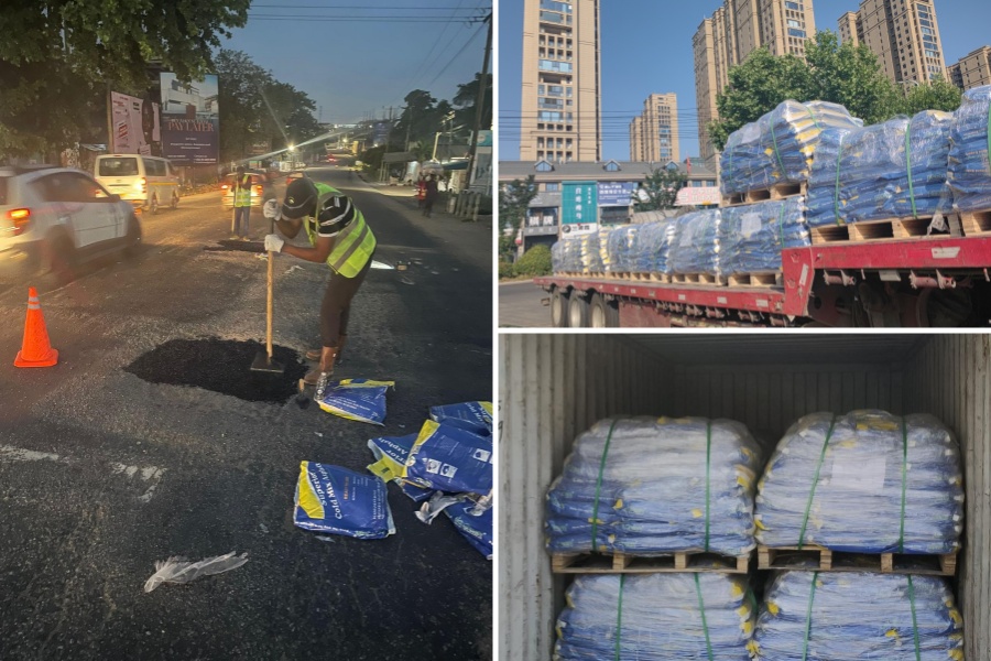 Expanding into West Africa — Go Green Cold Asphalt Successfully Applied in Ghana