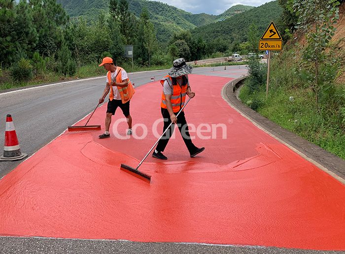 Color Polymer Slurry Mixture Color Polymer Slurry Mixture