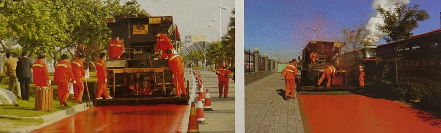 Color Emulsified Micro-surfacing Color Emulsified Micro-surfacing