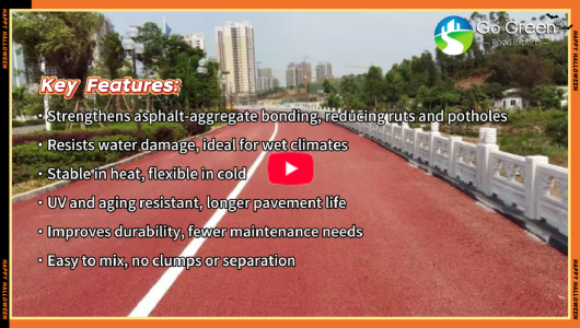 High Viscosity Asphalt Additive High Viscosity Asphalt Additive